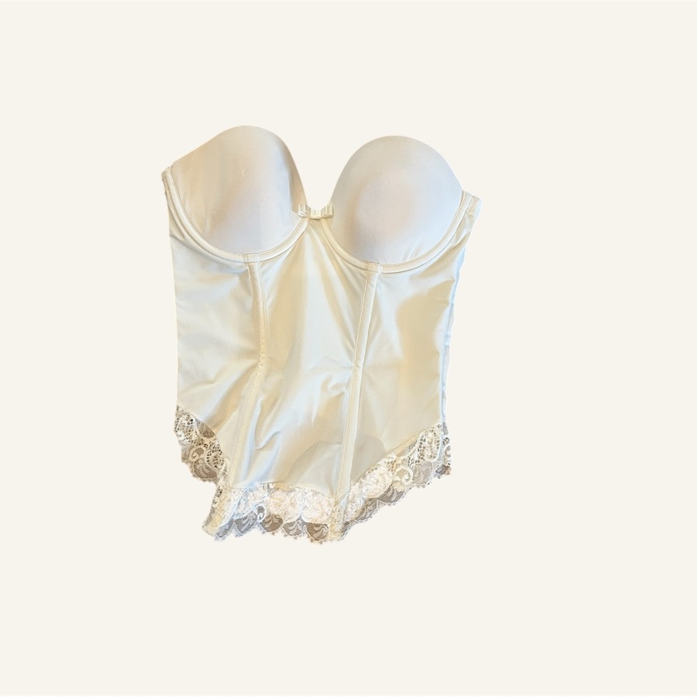 Simone Perele White Lace Corset